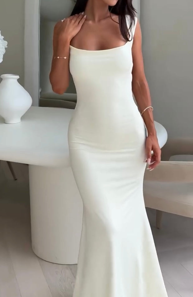 Sexy Fashion Sleeveless Backless Slim Fit Dress